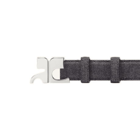 Cinto Ac Raw Denim Belt Courrèges Cinto Ac Raw Denim Belt Courrèges