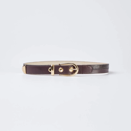 Cinto Couro Duo Ella