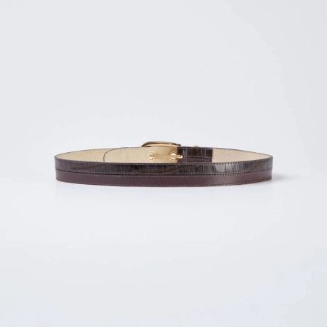 Cinto Couro Duo Ella