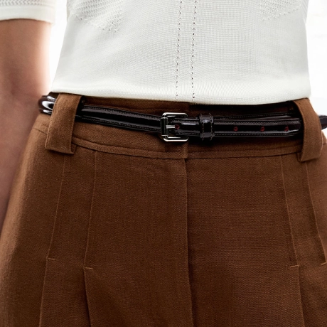 Cinto Couro Slim Bonnie