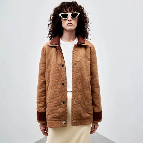 Jaqueta Cotton Twill Velma