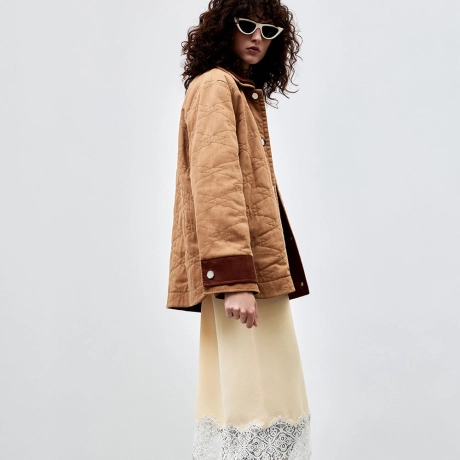 Jaqueta Cotton Twill Velma