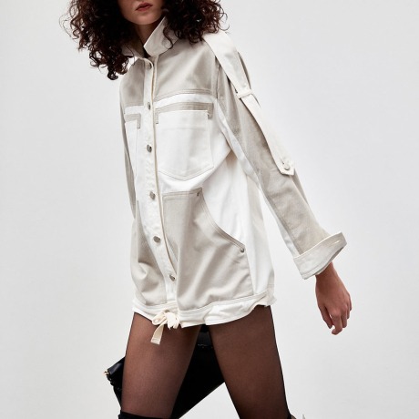 Parka Sarja Bicolor Becca Parka Sarja Bicolor Becca