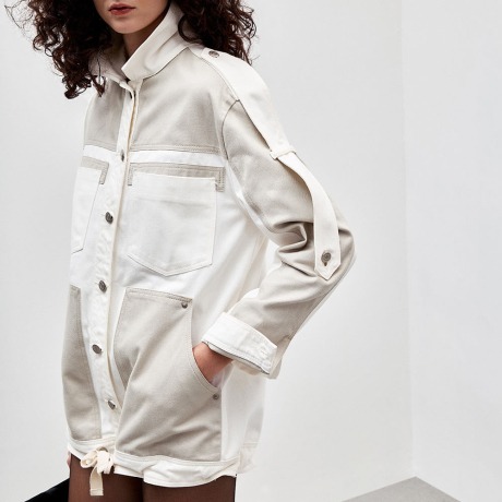 Parka Sarja Bicolor Becca Parka Sarja Bicolor Becca