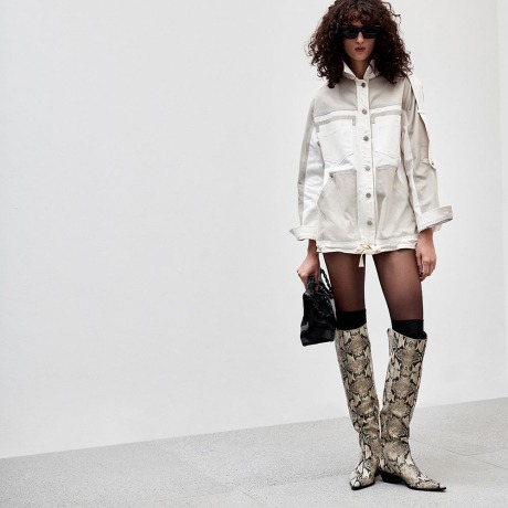 Parka Sarja Bicolor Becca Parka Sarja Bicolor Becca