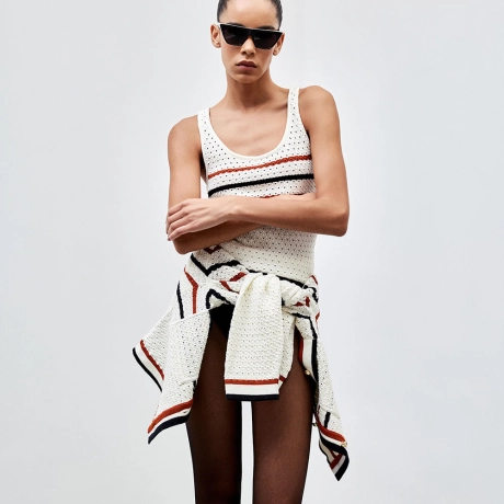 Regata Tricot Rendado Mabel