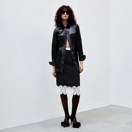 Saia Crepe Lingerie Megan