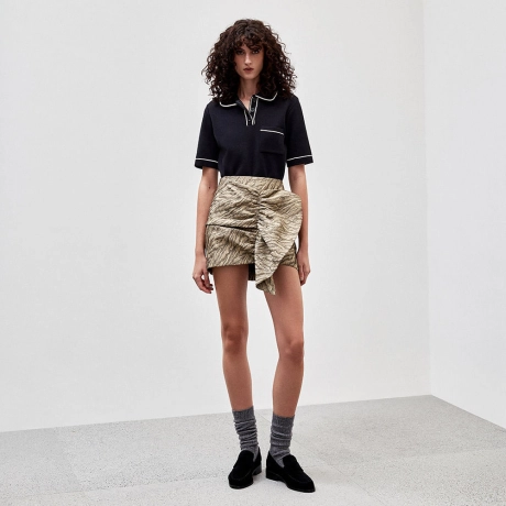 Saia Jacquard Stone Joice