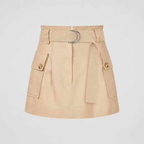 Saia Shorts Linho Heavy Maria