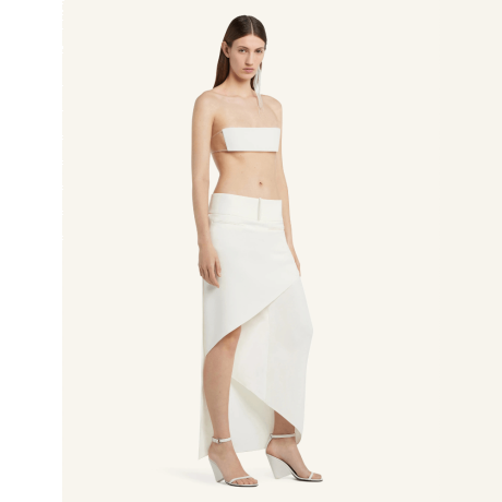 Sandália Oblique Leather Courrèges Sandália Oblique Leather Courrèges
