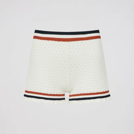 Shorts Tricot Rendado Meggie