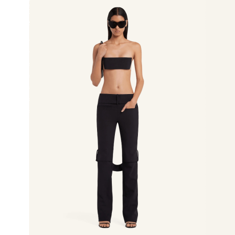 Top Illusion Crepe Jersey Courrèges Top Illusion Crepe Jersey Courrèges