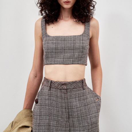 Top Linen Mouline Catarina