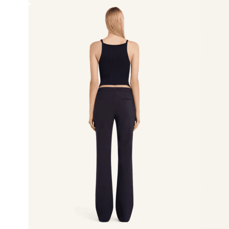 Top Pointy Buckle Rib Knit Courrèges