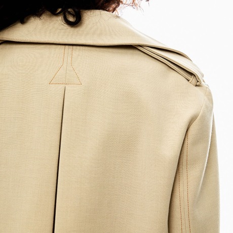 Trench Coat Alfaiataria Double Dione