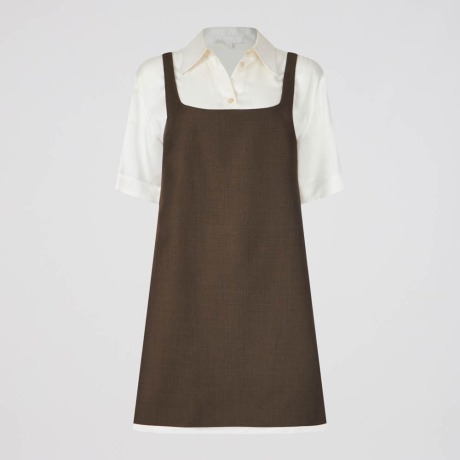 Vestido Alfaiataria Wood Lucia