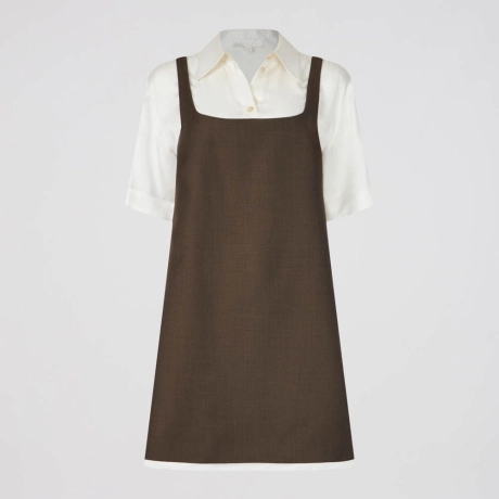 Vestido Alfaiataria Wood Lucia