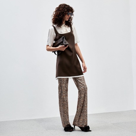 Vestido Alfaiataria Wood Lucia