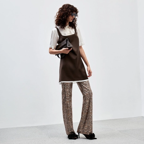 Vestido Alfaiataria Wood Lucia