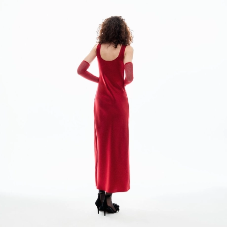 Vestido Cetim Heavy Isla