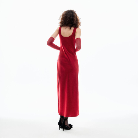 Vestido Cetim Heavy Isla