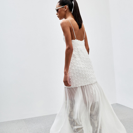 Vestido Chenille Cordone Celine