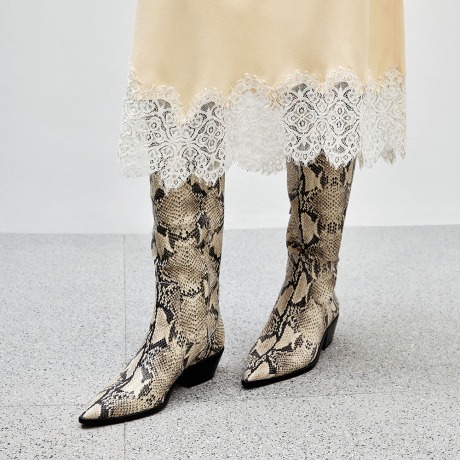 Vestido Crepe Lingerie Malu