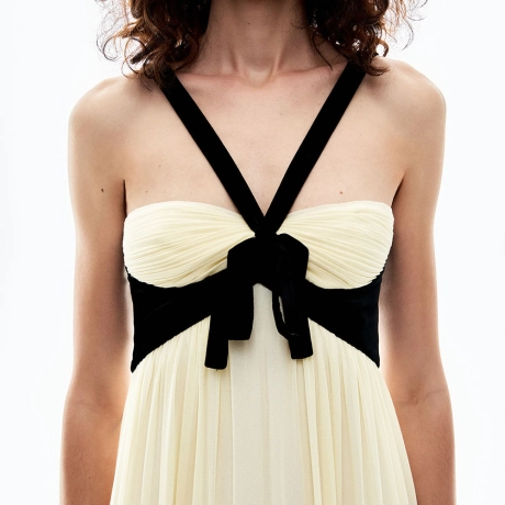 Vestido Georgette Vic