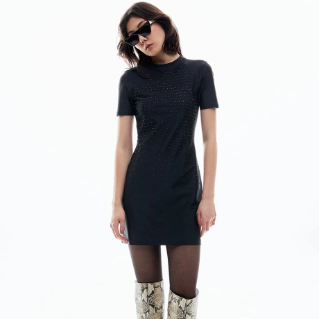 Vestido Malha Cristal Stacy