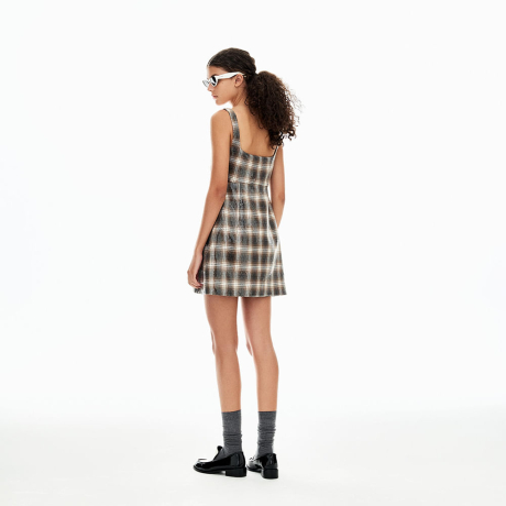 Vestido Paetê Vision Vichy