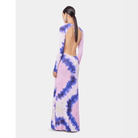 Vestido Tie-Dye Rabanne