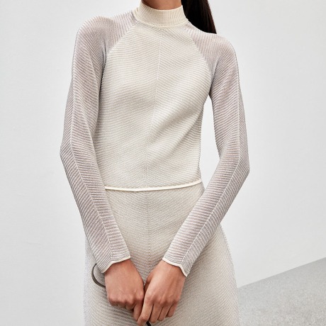 Vestido Tricot Diagonal Mel