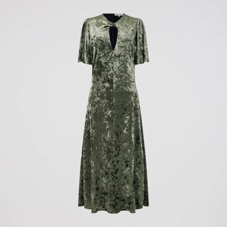 Vestido Veludo Stains Triz