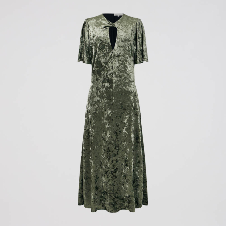 Vestido Veludo Stains Triz