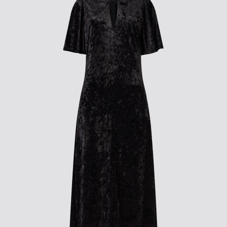 Vestido Veludo Stains Triz