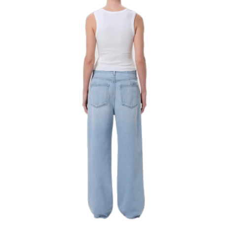 Calça Jeans Frankka Pleat Baggy Agolde Calça Jeans Frankka Pleat Baggy Agolde