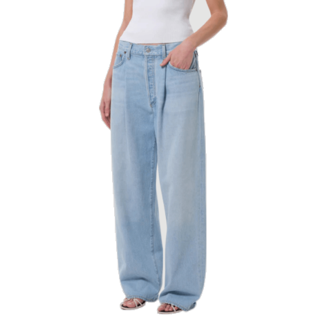 Calça Jeans Frankka Pleat Baggy Agolde Calça Jeans Frankka Pleat Baggy Agolde