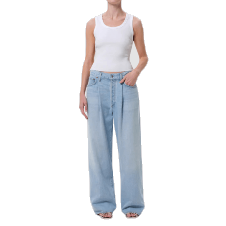 Calça Jeans Frankka Pleat Baggy Agolde Calça Jeans Frankka Pleat Baggy Agolde