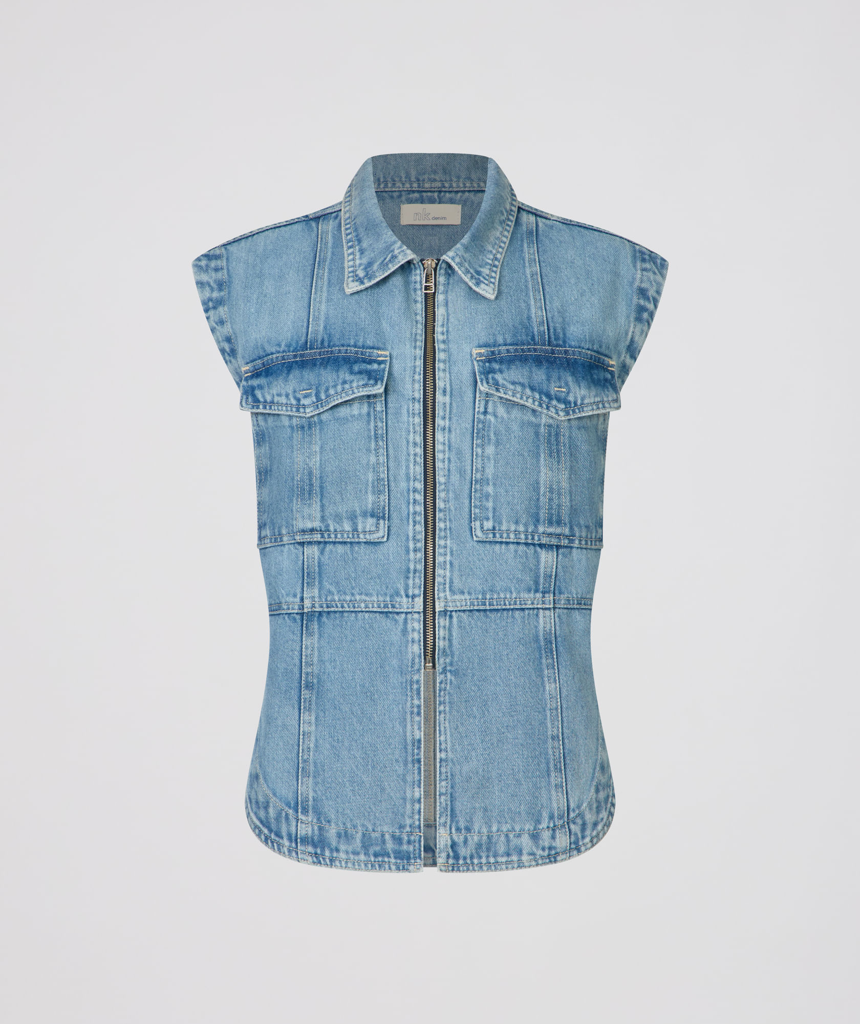 Colete Jeans Lana