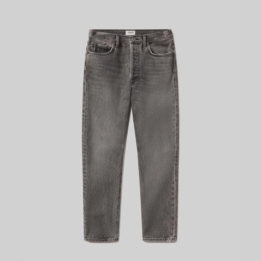 Calça Jeans 90s Pinch Waist Crop Agolde