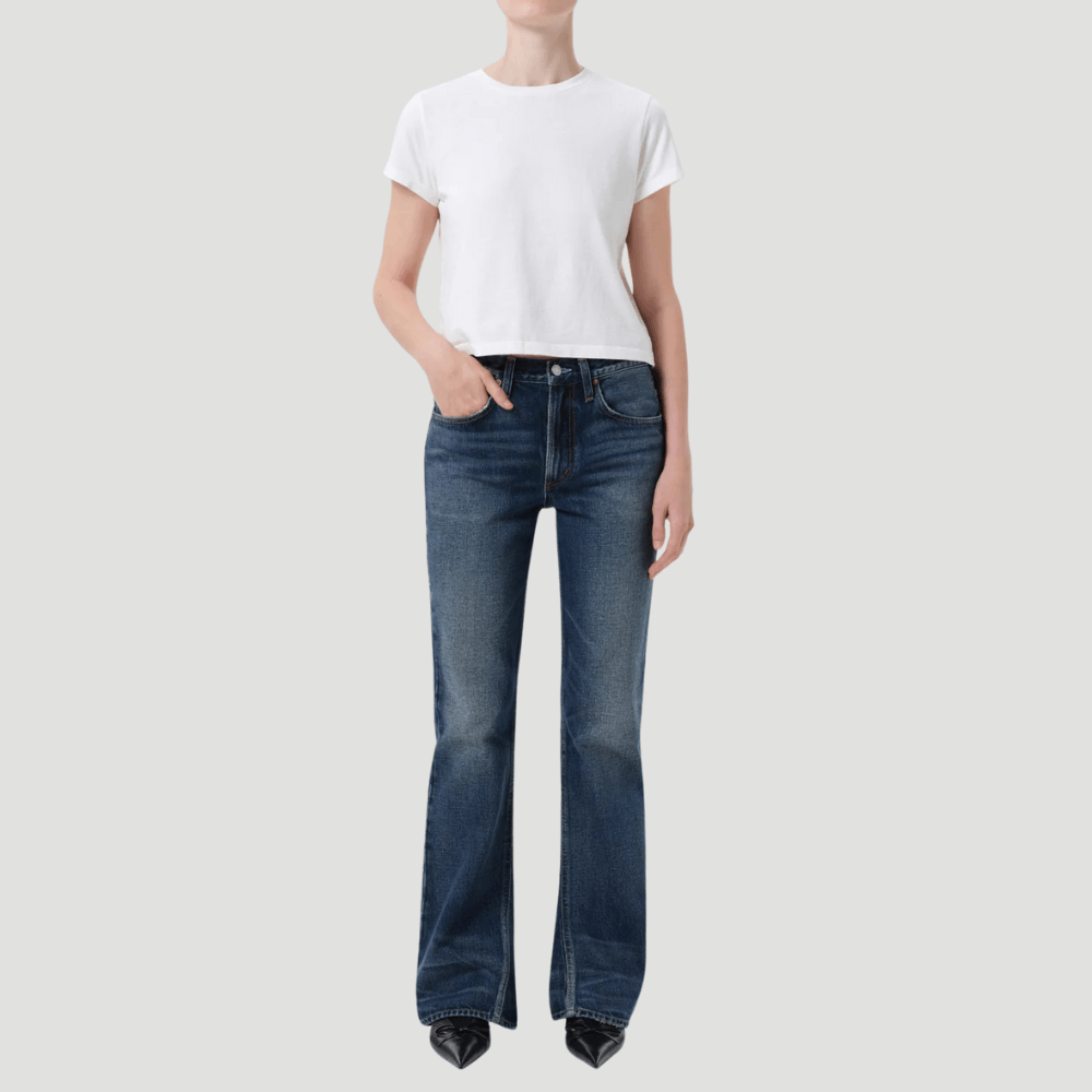 Calça Jeans Kick Boot Agolde