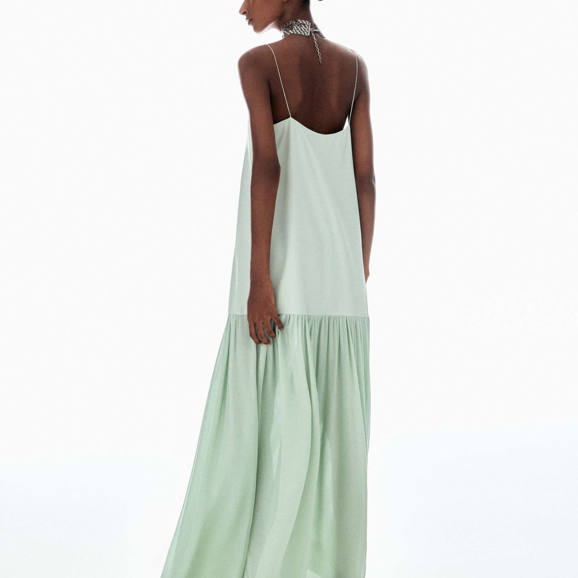 Vestido Crepe Glow Gaby