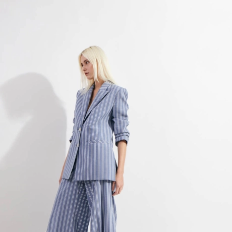 Blazer Algodão Listra Abel (ref c09b)