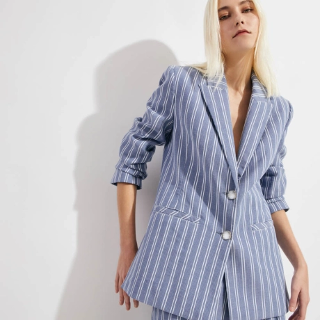 Blazer Algodão Listra Abel (ref c09b)