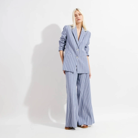 Blazer Algodão Listra Abel (ref c09b)