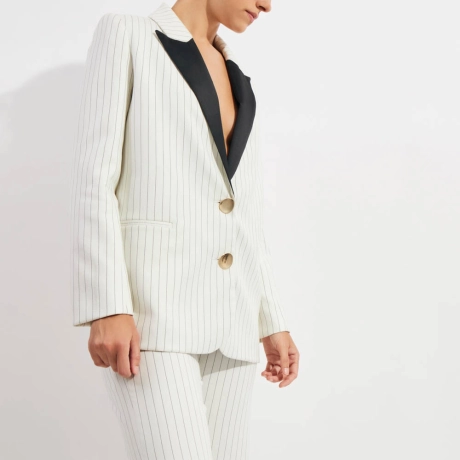 Blazer Gabardine Risca Laura (ref 749c)