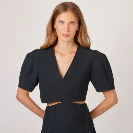 Blusa Crepe Leme Keira (ref 81da)