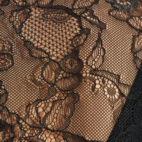 Blusa Flower Lace Felipa - Preto/PP