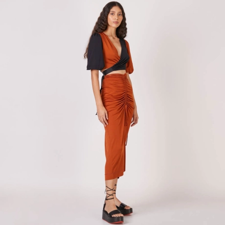 Blusa Jersey Lina Bruma (ref a2d3)