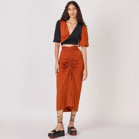 Blusa Jersey Lina Bruma (ref a2d3)